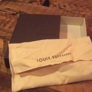Authentic Louis Vuitton box and dust bag